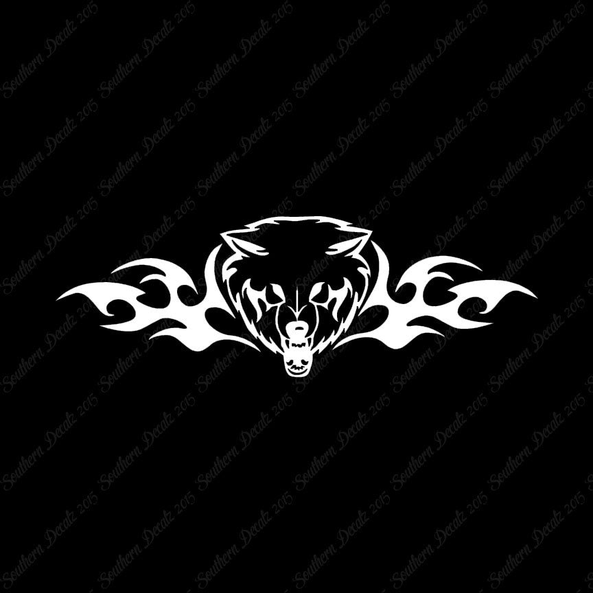 Tribal Wolf Head Snarl