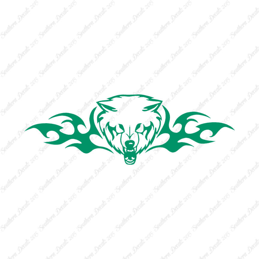 Tribal Wolf Head Snarl