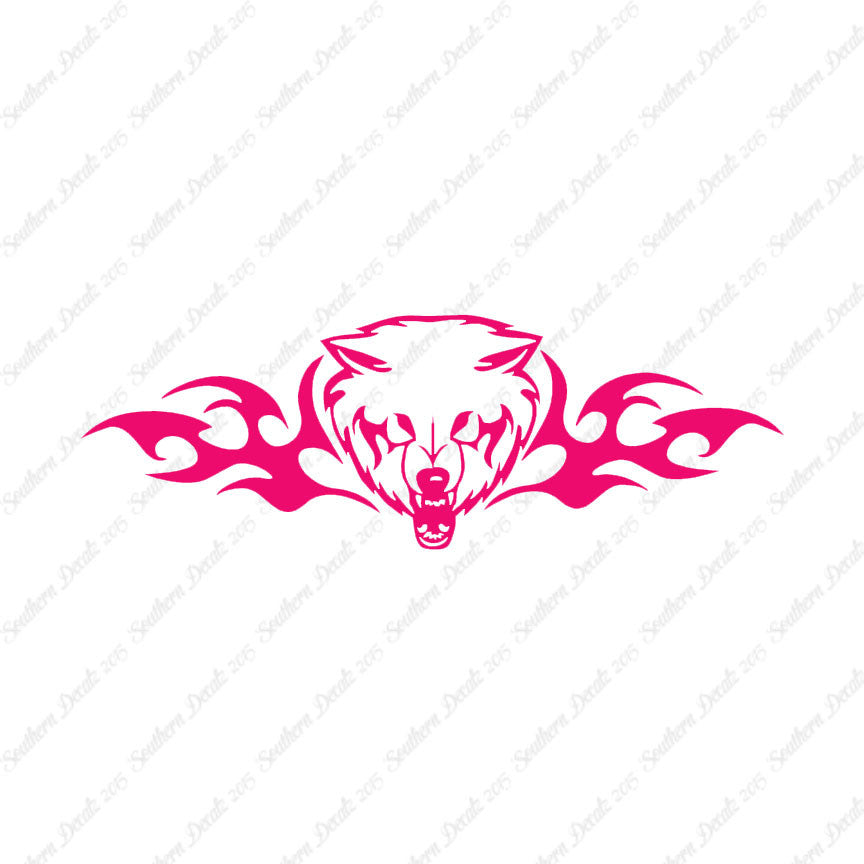 Tribal Wolf Head Snarl