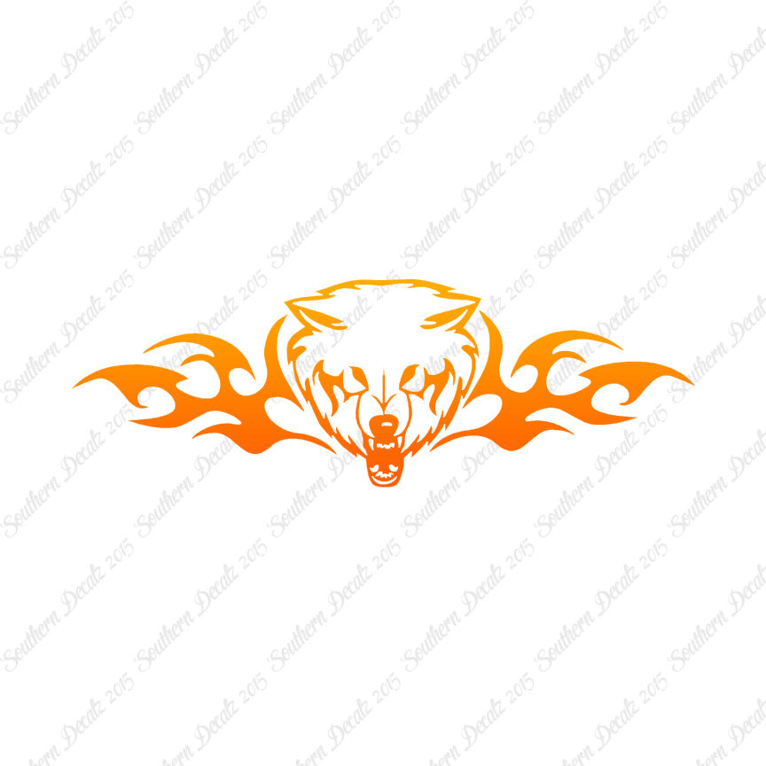 Tribal Wolf Head Snarl