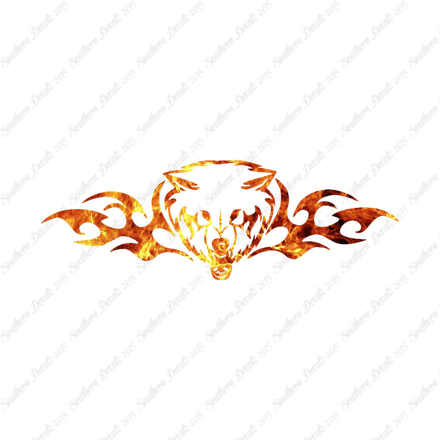 Tribal Wolf Head Snarl