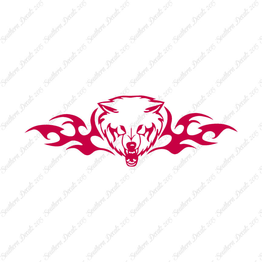 Tribal Wolf Head Snarl