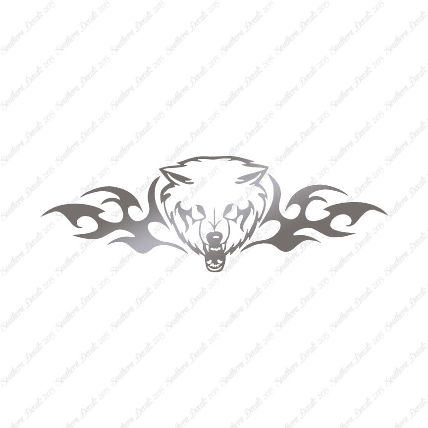 Tribal Wolf Head Snarl