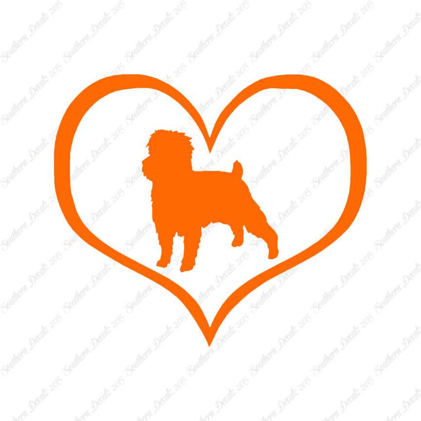 Affenpinscher Dog Heart Love