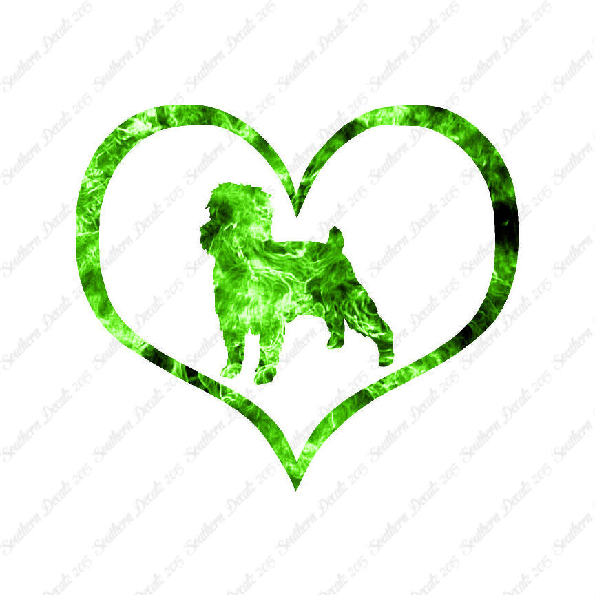 Affenpinscher Dog Heart Love