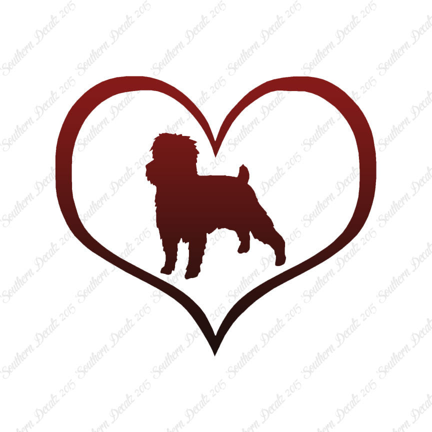 Affenpinscher Dog Heart Love
