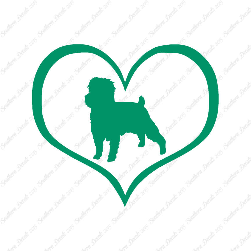 Affenpinscher Dog Heart Love