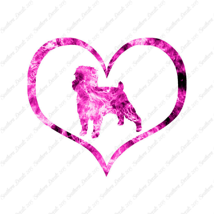 Affenpinscher Dog Heart Love