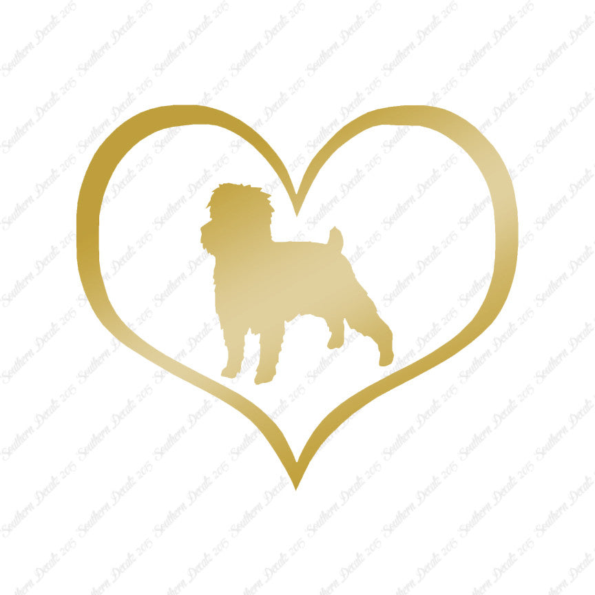 Affenpinscher Dog Heart Love