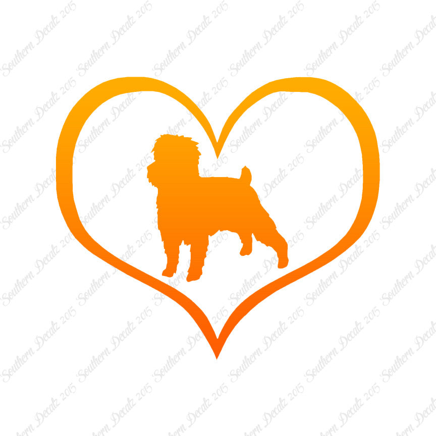Affenpinscher Dog Heart Love