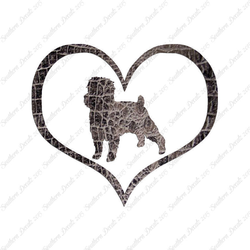 Affenpinscher Dog Heart Love