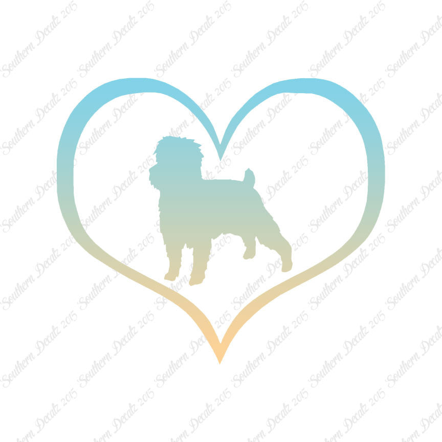 Affenpinscher Dog Heart Love