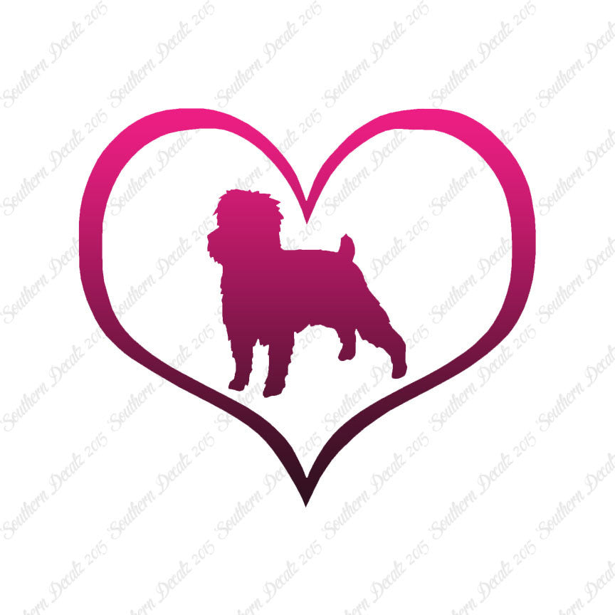 Affenpinscher Dog Heart Love