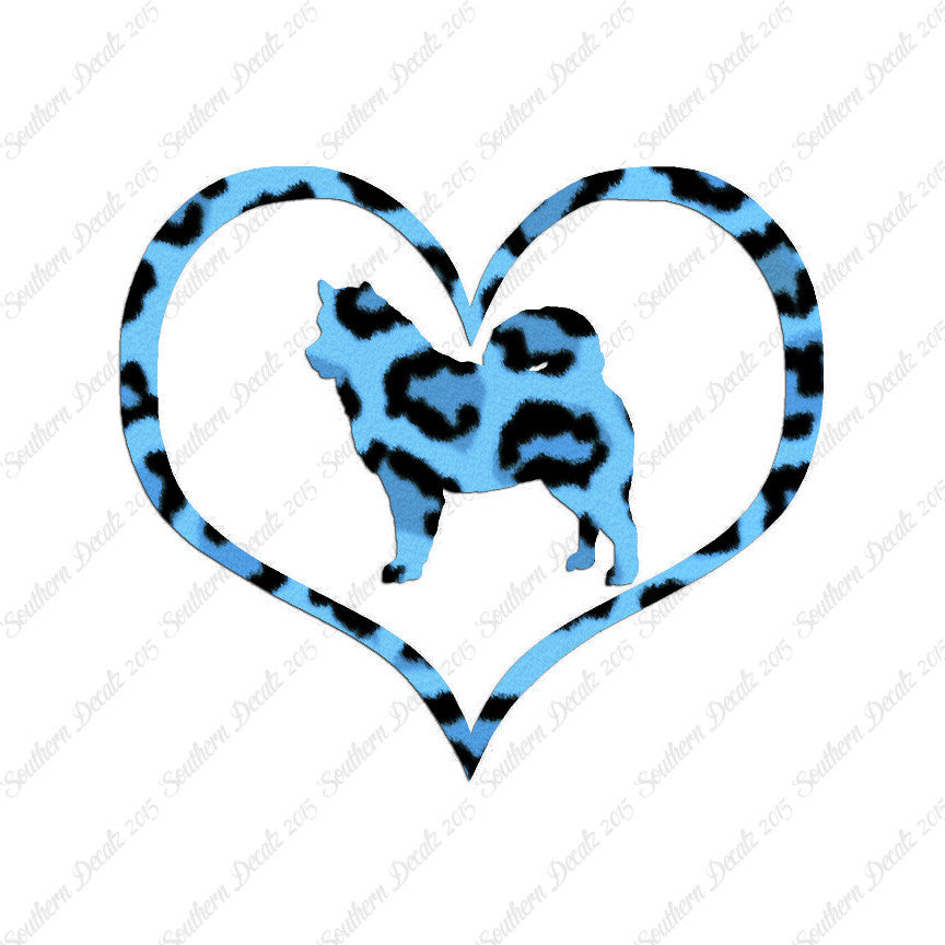 Alaskan Malamute Dog Heart Love