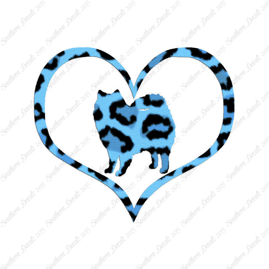 American Eskimo Dog Heart Love