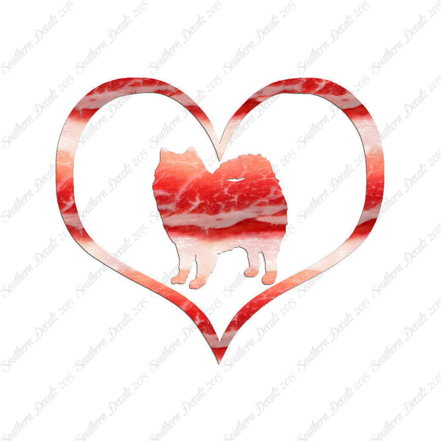 American Eskimo Dog Heart Love