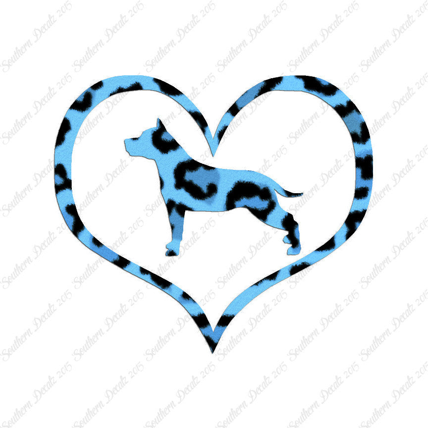 American Staffordshire Terrier Dog Heart