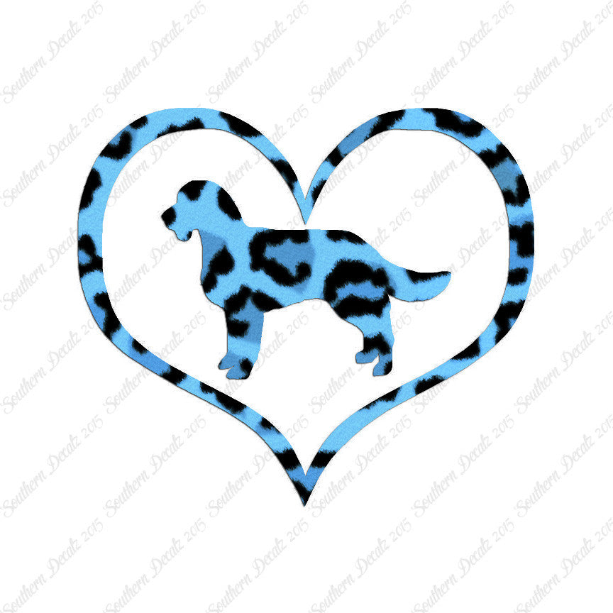 American Water Spaniel Dog Heart Love