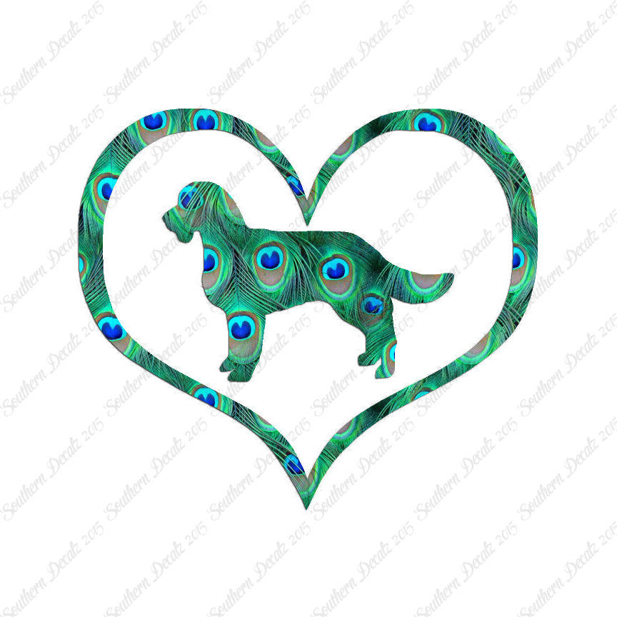 American Water Spaniel Dog Heart Love