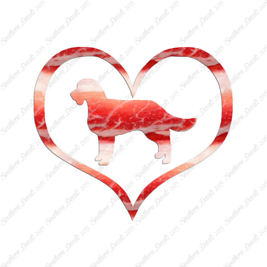 American Water Spaniel Dog Heart Love