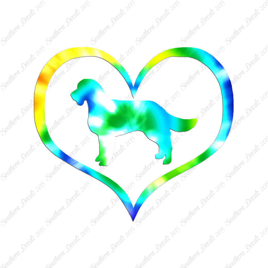 American Water Spaniel Dog Heart Love