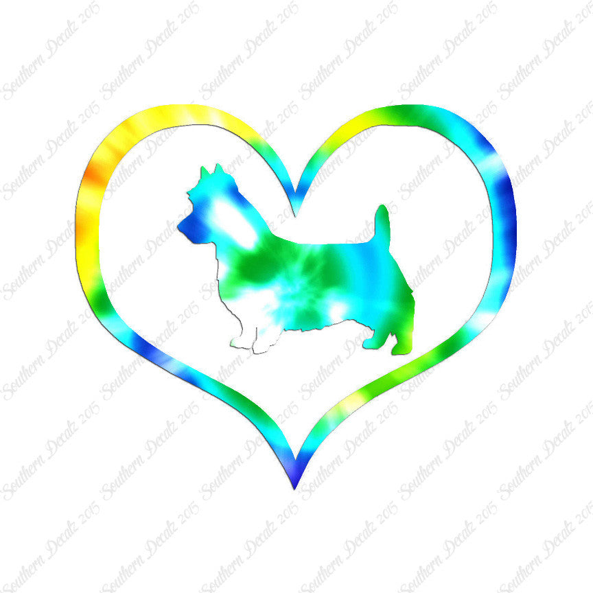 Australian Terrier Dog Heart Love