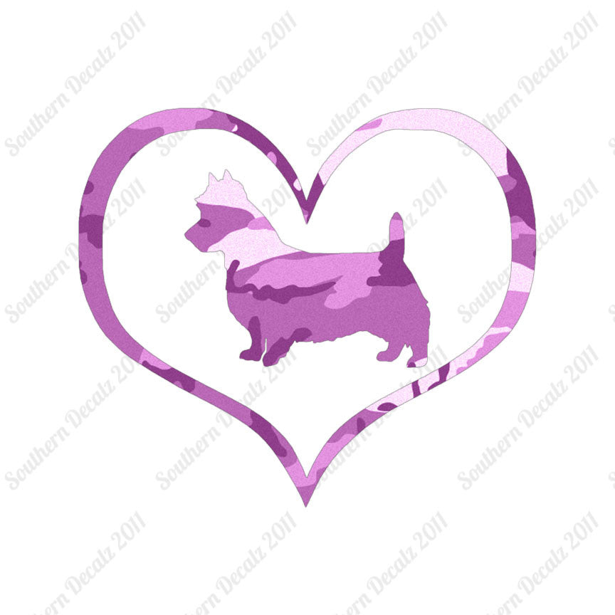 Australian Terrier Dog Heart Love