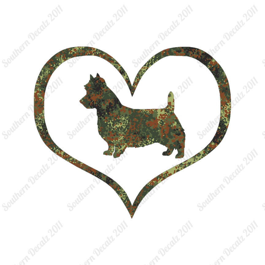Australian Terrier Dog Heart Love