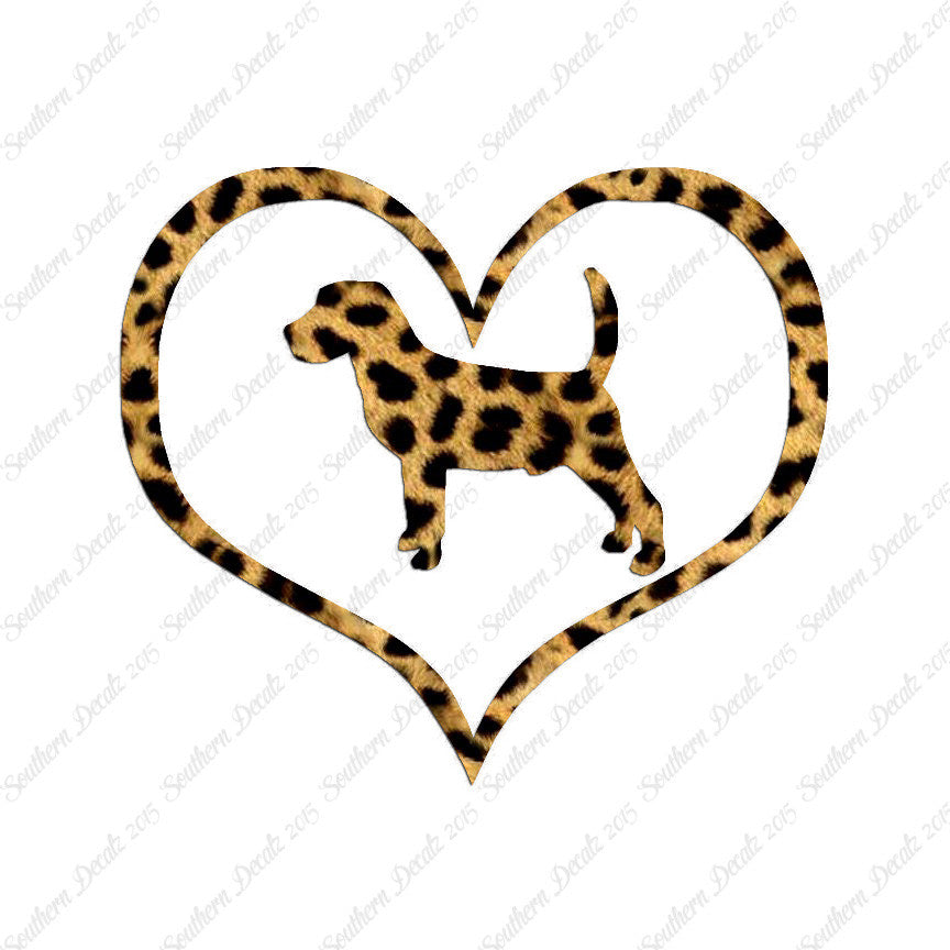 Beagle Dog Heart Love