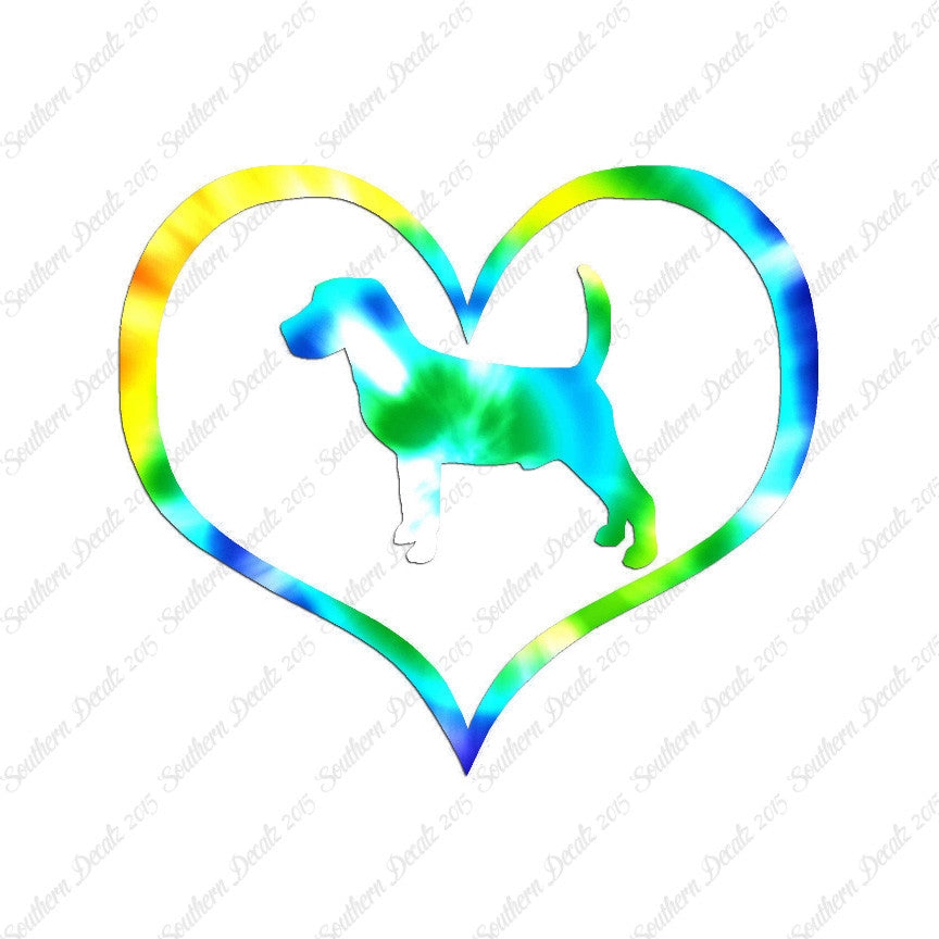 Beagle Dog Heart Love