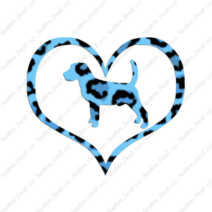 Beagle Dog Heart Love