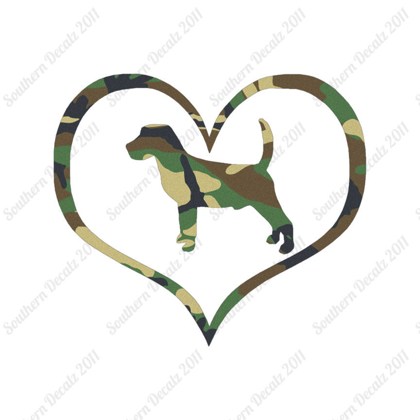 Beagle Dog Heart Love