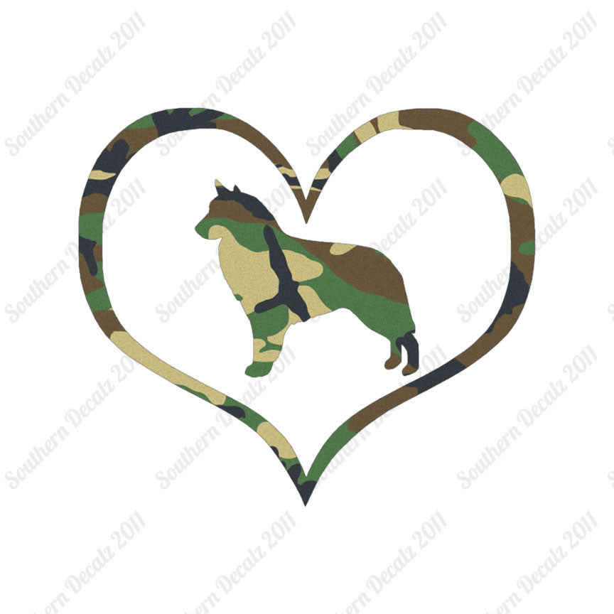 Belgian Sheepdog Dog Heart Love