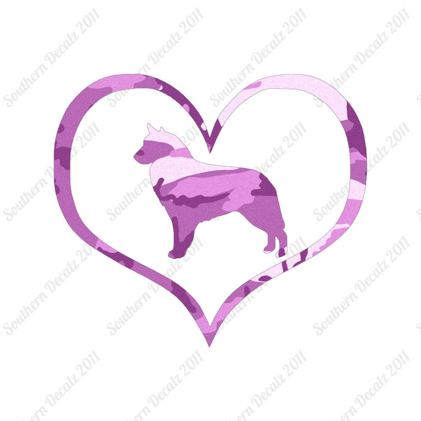 Belgian Sheepdog Dog Heart Love