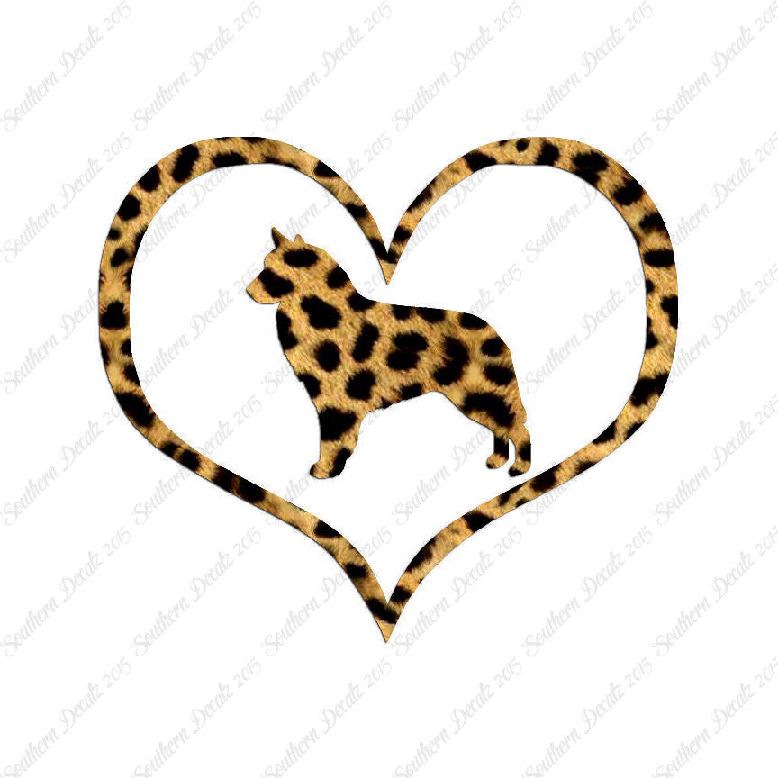 Belgian Sheepdog Dog Heart Love