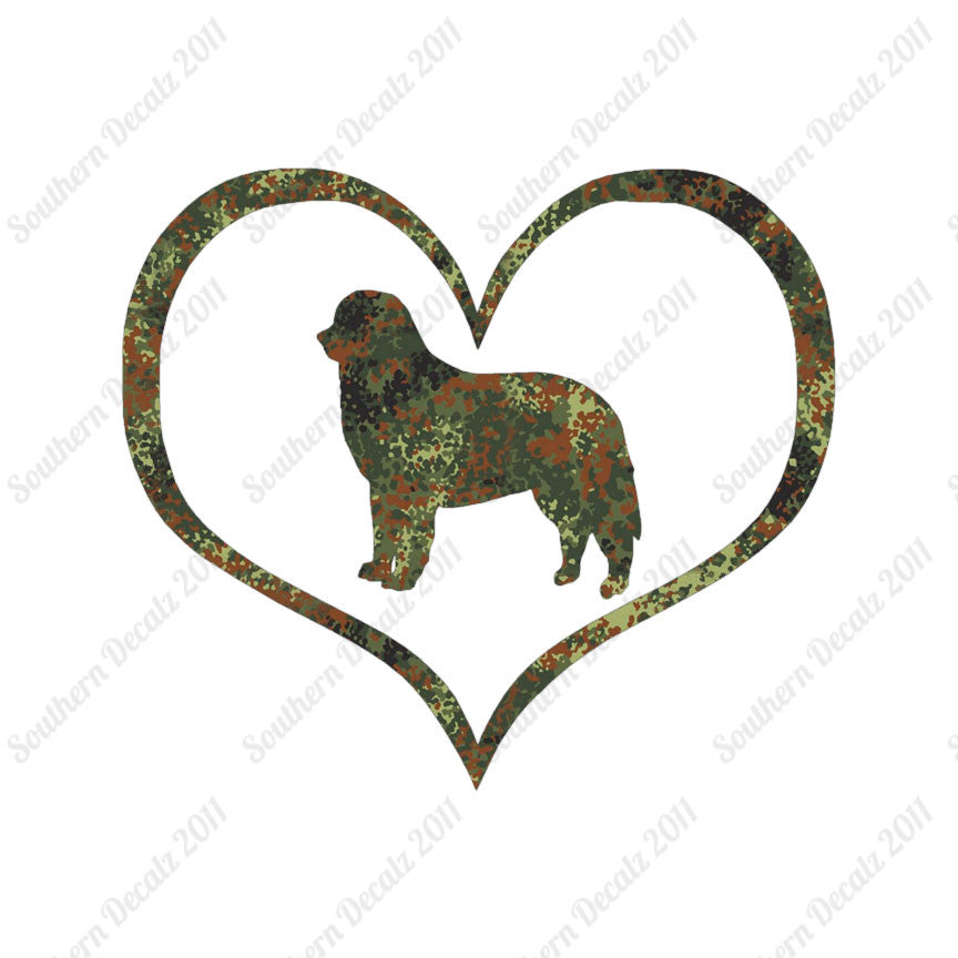 Bernese Mountain Dog Heart Love