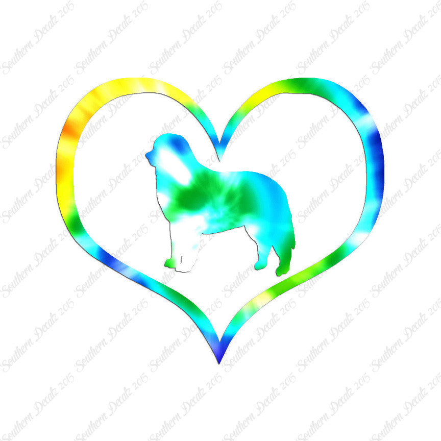 Bernese Mountain Dog Heart Love