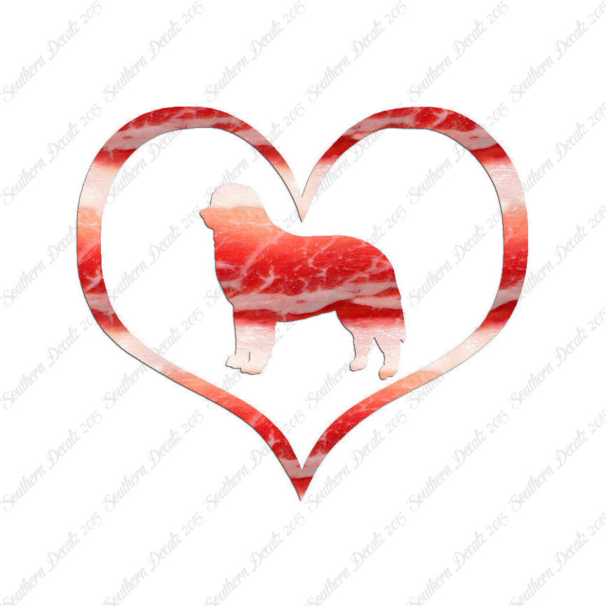 Bernese Mountain Dog Heart Love