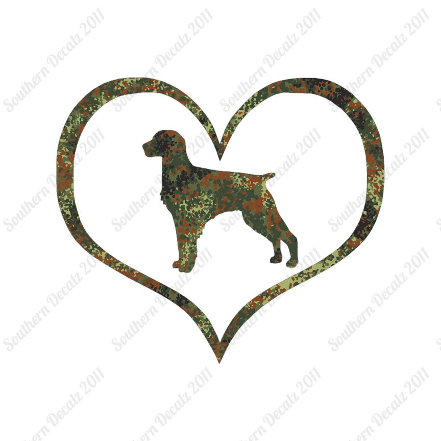 Brittany Dog Heart Love