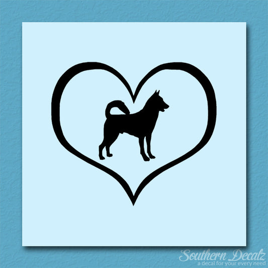 Canaan Dog Heart Love