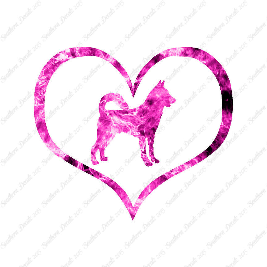 Canaan Dog Heart Love