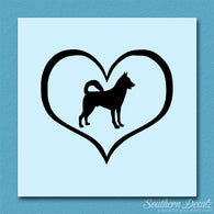 Canaan Dog Heart Love
