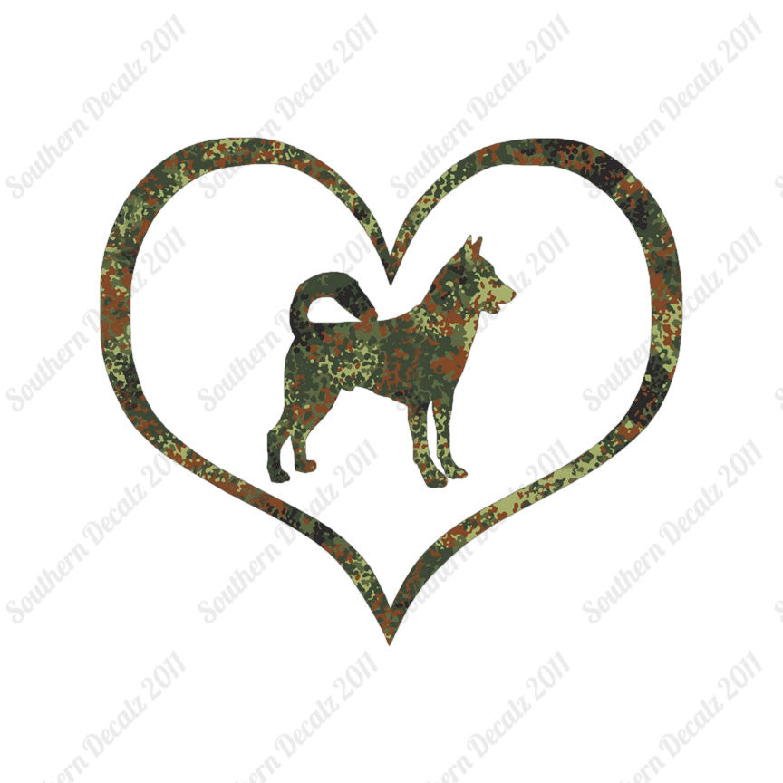 Canaan Dog Heart Love
