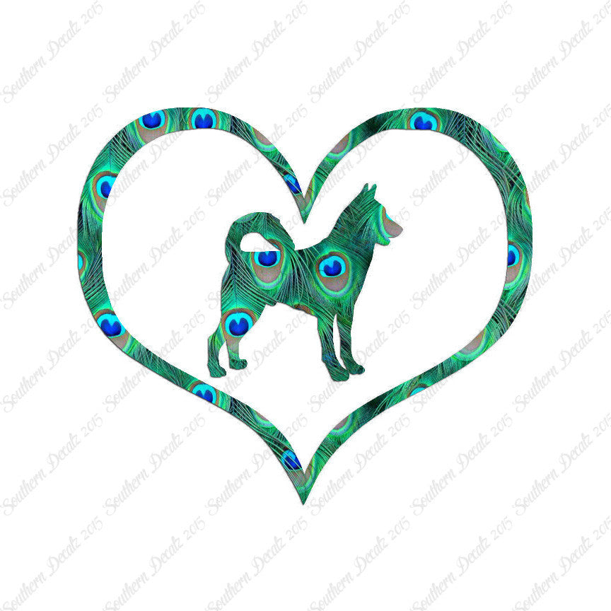 Canaan Dog Heart Love
