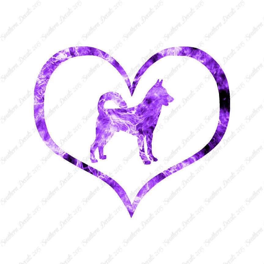 Canaan Dog Heart Love
