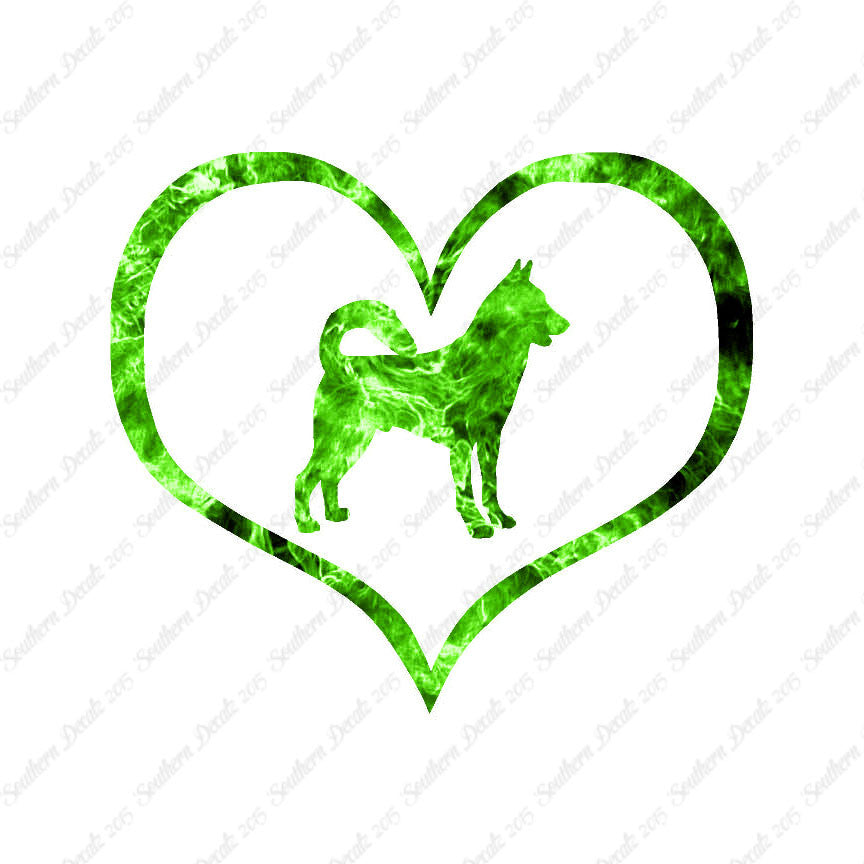 Canaan Dog Heart Love