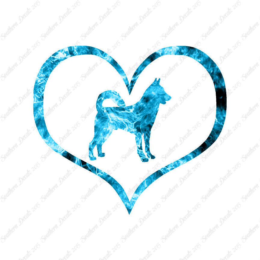 Canaan Dog Heart Love