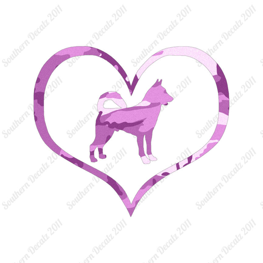 Canaan Dog Heart Love