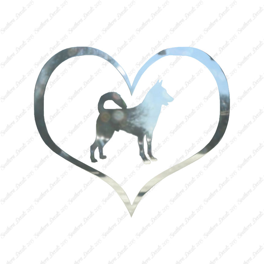 Canaan Dog Heart Love