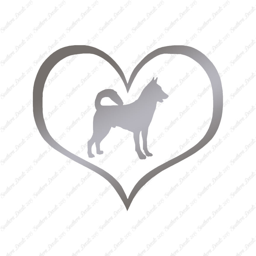 Canaan Dog Heart Love
